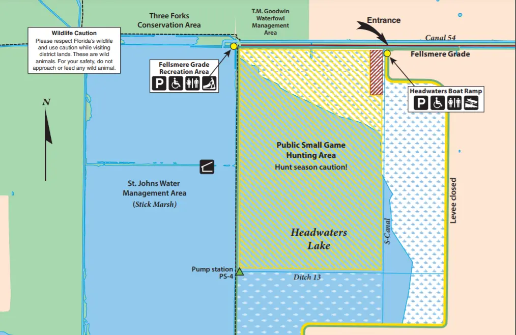 Headwaters Lake Map 1